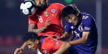 Chile debuta como campeón en la Copa América, al golear a Japón