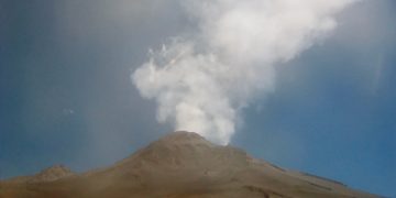 El Popocatépetl registra 132 exhalaciones en las últimas 24 horas