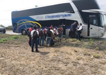 Policía Estatal rescató 15 migrantes centroamericanos en Ciudad Victoria