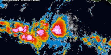 Se formó la tormenta tropical “Alvin” en el Pacífico