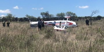 En Querétaro se desploma una avioneta