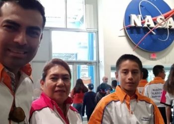 Joven estudiante de Chiapas recibe capacitación de la NASA