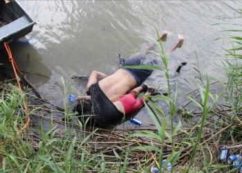 Padre e hija perdieron la vida al cruzar el río Bravo
