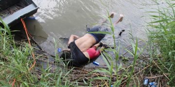 Padre e hija perdieron la vida al cruzar el río Bravo