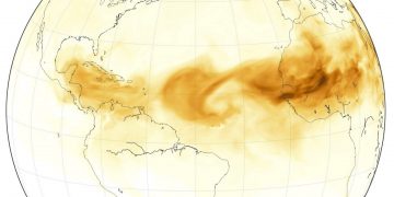 Se prevé que llegue a México una nube de polvo del Sahara
