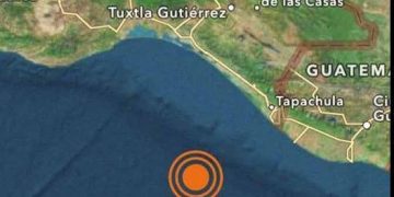 Se registró sismo de 5.6 grados en Chiapas
