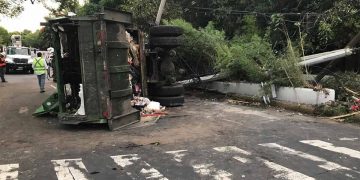 Tren se descarriló en Toluca