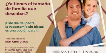 Por Día del Padre, IMSS y la Secretaría de Salud ofrecen vasectomías gratis