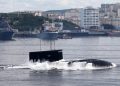En Rusia se incendia un submarino militar y mueren 14 tripulantes