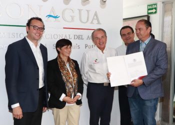 CONAGUA da concesión a Interapas para explotar y  aprovechar el pozo de agua del acuífero 492 de SLP