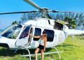 Funcionaria de Veracruz usa helicóptero del gobierno para ir a concierto de reguetón