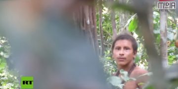 #VIDEO Indígena no contactado de Brasil es grabado