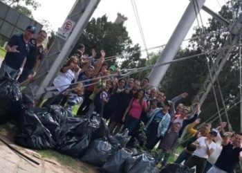 Realizan limpieza y reforestación de la planta potabilizadora ‘Los filtros’