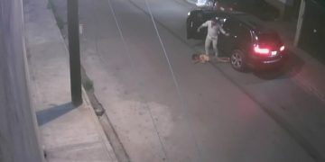 #VIDEO Es detenido sujeto que golpeó y dejo inconsciente a su expareja en Saltillo