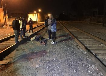 Migrante pretende abordar el tren, cae y pierde el pie