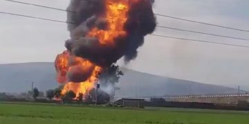 Explotó un ducto de PEMEX en Celaya