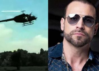 #VIDEO Dos actores heridos al desplomarse helicóptero de ‘El Señor de los Cielos’