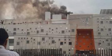 Hospital de Alta Especialidad de Zumpango se incendia
