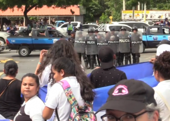 Protestas estudiantiles en Nicaragua son reprimidas por policía