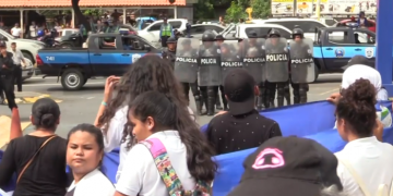Protestas estudiantiles en Nicaragua son reprimidas por policía