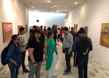 Recorrido Nocturno por la exposición de Carmen Esquivel
