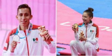 #VIDEO Oro y plata en tae kwon do para México en Lima 2019