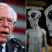 Se publicarán las evidencias sobre extraterrestres si Bernie Sanders gana la Presidencia de EE.UU.