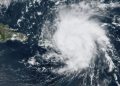 La tormenta Dorian pasa a huracán al llegar a las Islas Vírgenes de EE.UU.