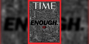 La revista TIME protesta: “Ya basta”, en su portada para  acabar con el terrorismo supremacista blanco