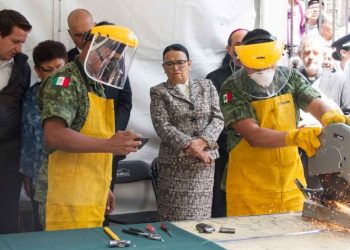 Más de 3 mil armas se han recaudado en desarme de CDMX