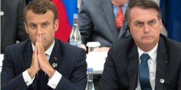 Jair Bolsonaro se burla de la esposa de Emmanuel Macron