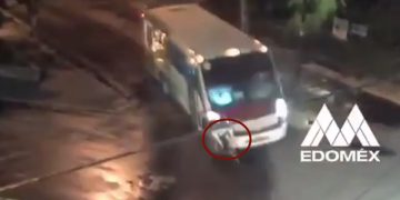 #VIDEO Autobús atropella a ciclista en Edomex y chófer  huye