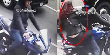 Buscan a mujer armada que roba casa de cambio en CDMX