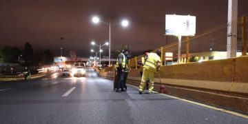 Inician operativo de limpieza nocturna en principales avenidas