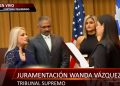 Wanda Vázquez juramenta como gobernadora de Puerto Rico