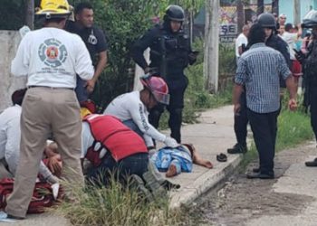 Familia es baleada en Veracruz; lesionan a bebé