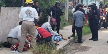 Familia es baleada en Veracruz; lesionan a bebé