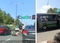 #VIDEO Revocan licencia a microbuseros que golpearon a ciclista en CDMX