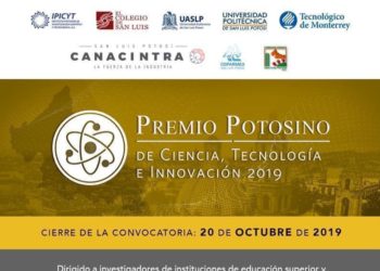 Convocan a participar en el Premio Potosino de Ciencia, Tecnología e Innovación 2019