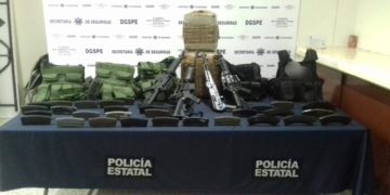 Aseguran armas, cartuchos, equipo táctico, drogas y vehículos en Laguna de San Vicente