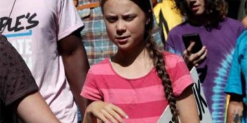 Greta Thunberg da giro a polémico ‘tweet’ de Trump