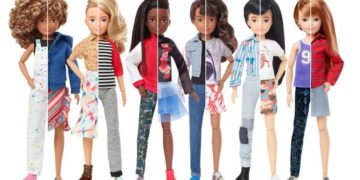 Nuevas muñecas de género neutro ofrece Mattel; pueden vestirlas de mujer u hombre