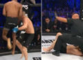 #VIDEO Luchador de MMA da brutal rodillazo volador a su rival y lo derrota en el primer asalto