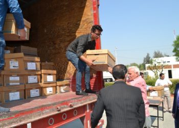 SLP único estado en donar papel no útil para la elaboración de libros de texto gratuitos