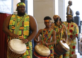 En Estados Unidos se conmemoró la llegada de africanos