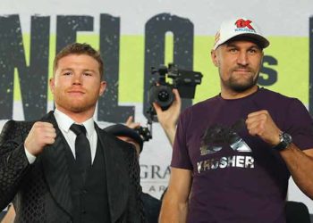 Saúl “Canelo” Álvarez y Sergey Kovalev se enfrentan en Los Ángeles