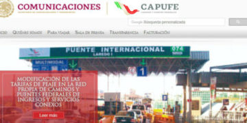 Alerta Capufe de falso sitio web