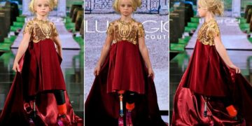 Niña con ambas piernas amputadas cumplió su sueño, desfilar en el New York Fashion Week