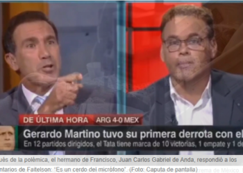 #VIDEO Violenta discusión en vivo en ESPN entre David Faitelson y Paco Gabriel de Anda