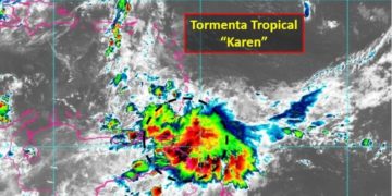 Se forma tormenta tropical ‘Karen’ en el Atlántico